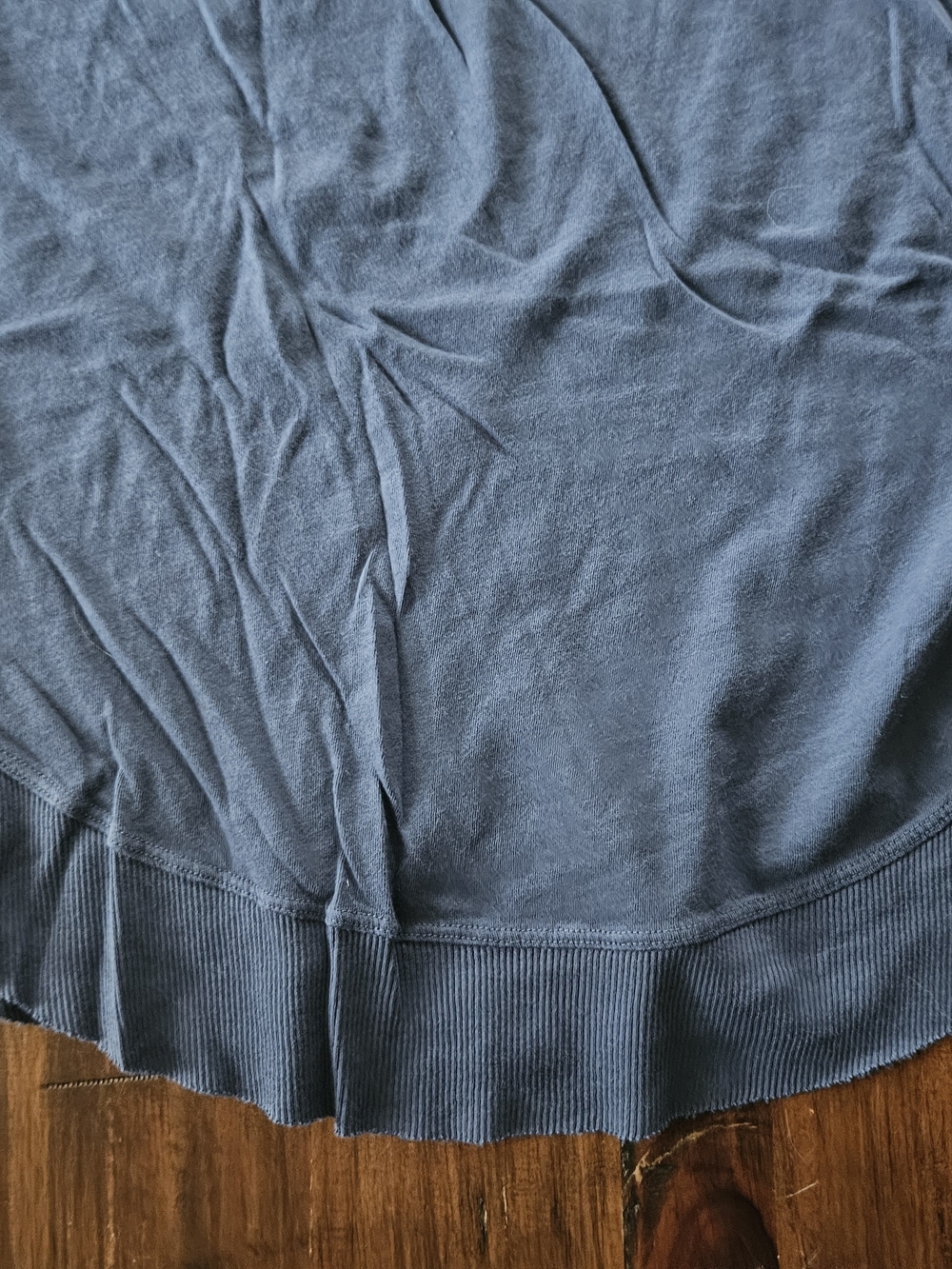 Bobi Blue Racerback Tank Top - Picture 2 of 5